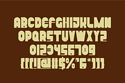 Rovena - Retro Display Font, a Font by HAN (Thumbnail 2 of 9)