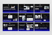 Agency Business Plan Google Slide, a Presentation Template by graphicook (Thumbnail 2 of 5)