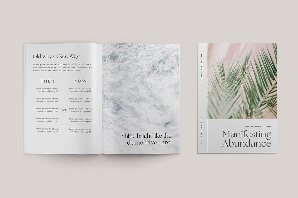 Coach Lead Magnet Workbook Template, a Magazine Template by Galaxybomb (Photo 8 of 8)