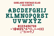 Gonlane - Vintage Slab Display, a Slab Serif Font by Bentype Studio (Thumbnail 4 of 6)