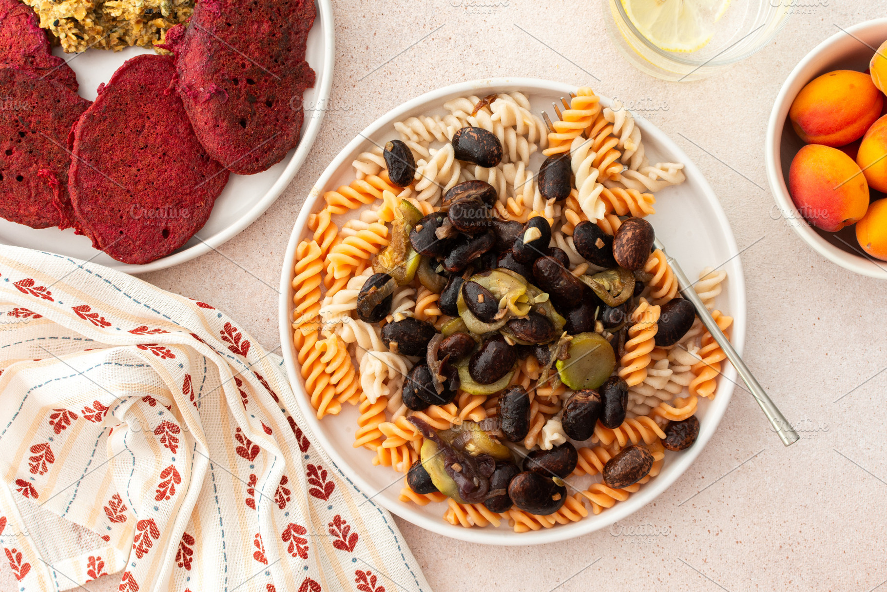 Enjoy a delightful vegetarian, a Food & Drink Photo by Pundateam