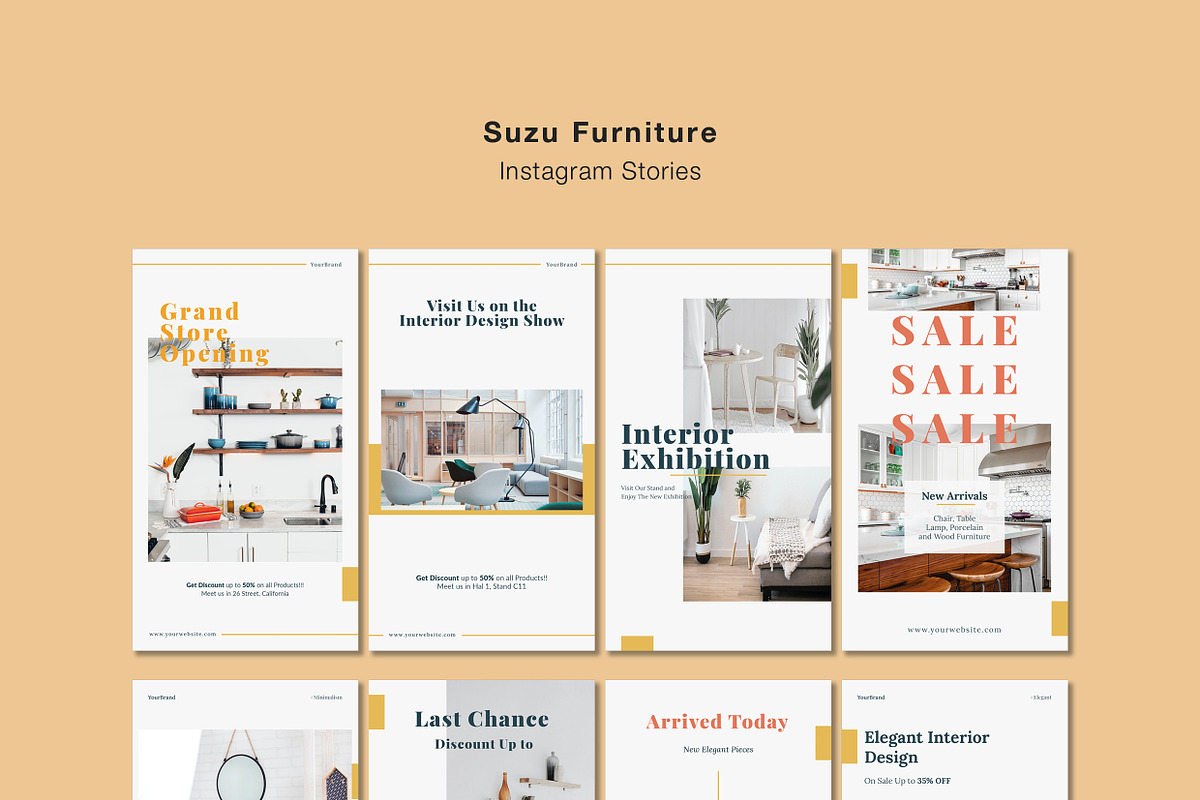 Furniture Instagram Suzu | PS, a Social Media Template by BlancaLab Studio (Photo 8 of 8)