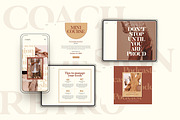 Instagram Creator For Coach CANVA PS, a Social Media Template by Eviory (Thumbnail 4 of 57)