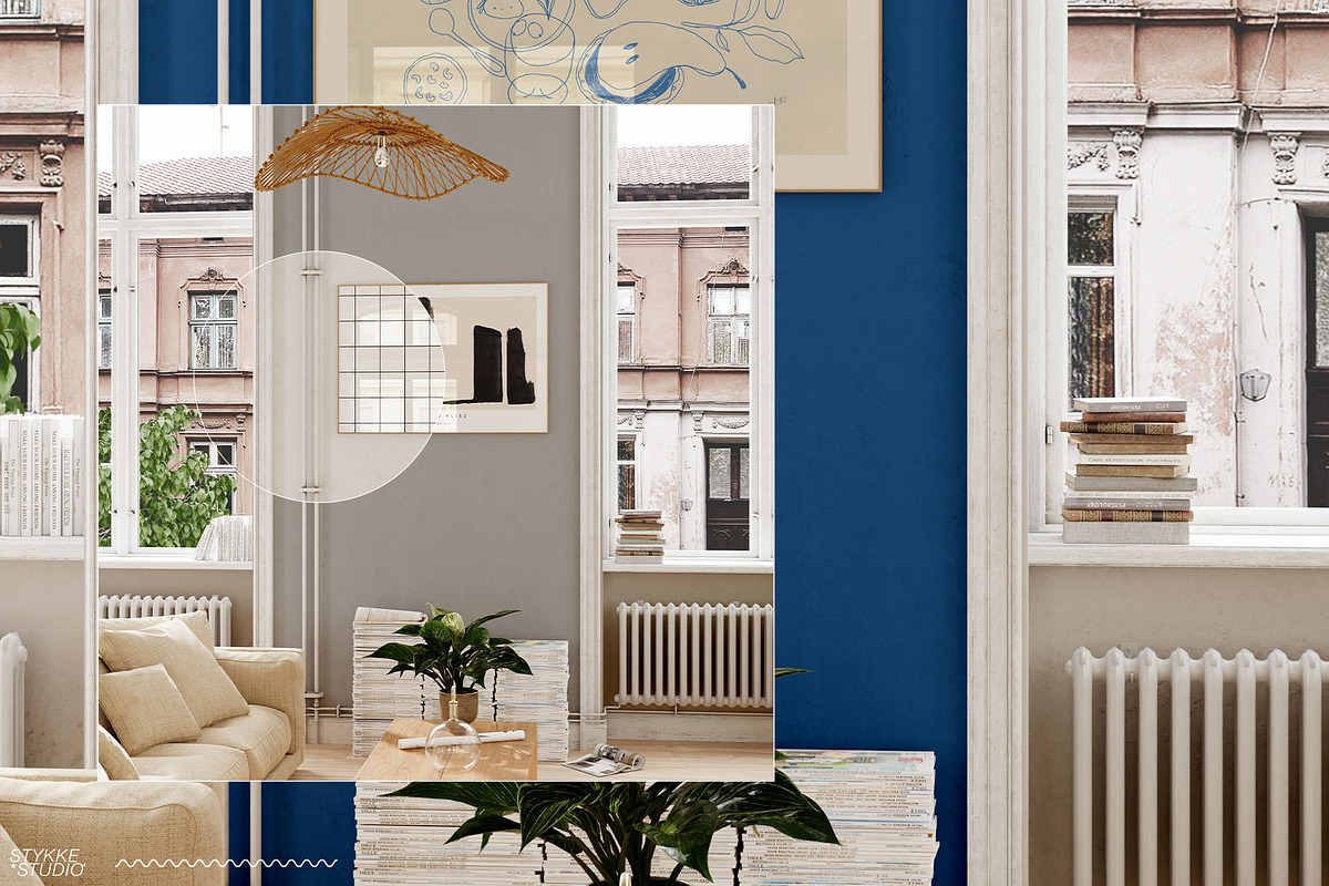 LENIS ROOM Natural Frame Mockup Set, a Household Mockup by Stykke Studio (Photo 24 of 58)