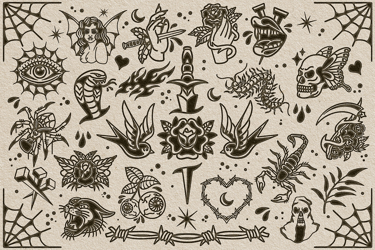 Oldschool Tattoo Illustration, an Illustration by Southerntown (Photo 4 of 6)