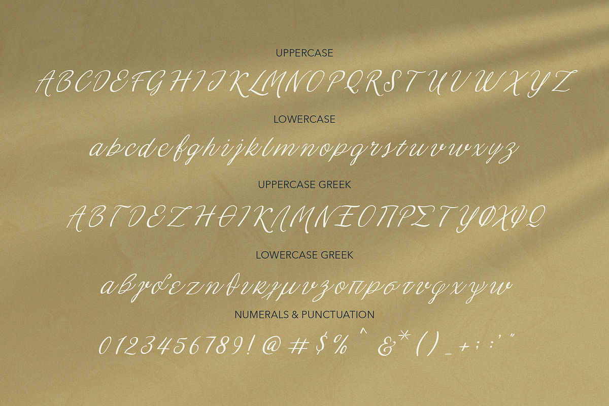 Lucky Star script font, a Script Font by George Bourle (Photo 7 of 10)