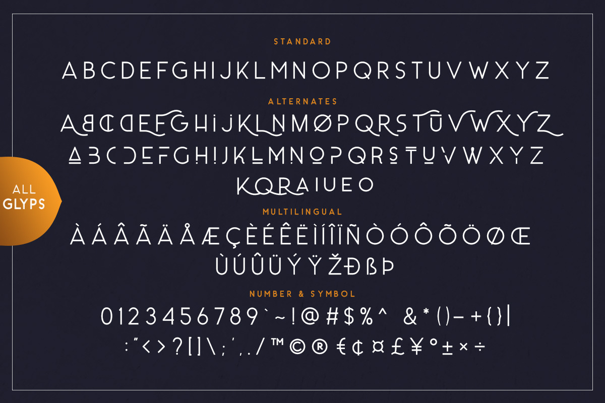 Carrol Sans (16 Fonts) - 50% OFF!, a Sans Serif Font by Sarid Ezra (Photo 10 of 10)