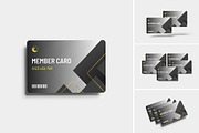 Member Card Mockup, an Advertising Mockup by GraphicWindow (Thumbnail 1 of 5)