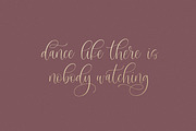 Sangria Script Font, a Script Font by The Styled Script (Thumbnail 7 of 11)