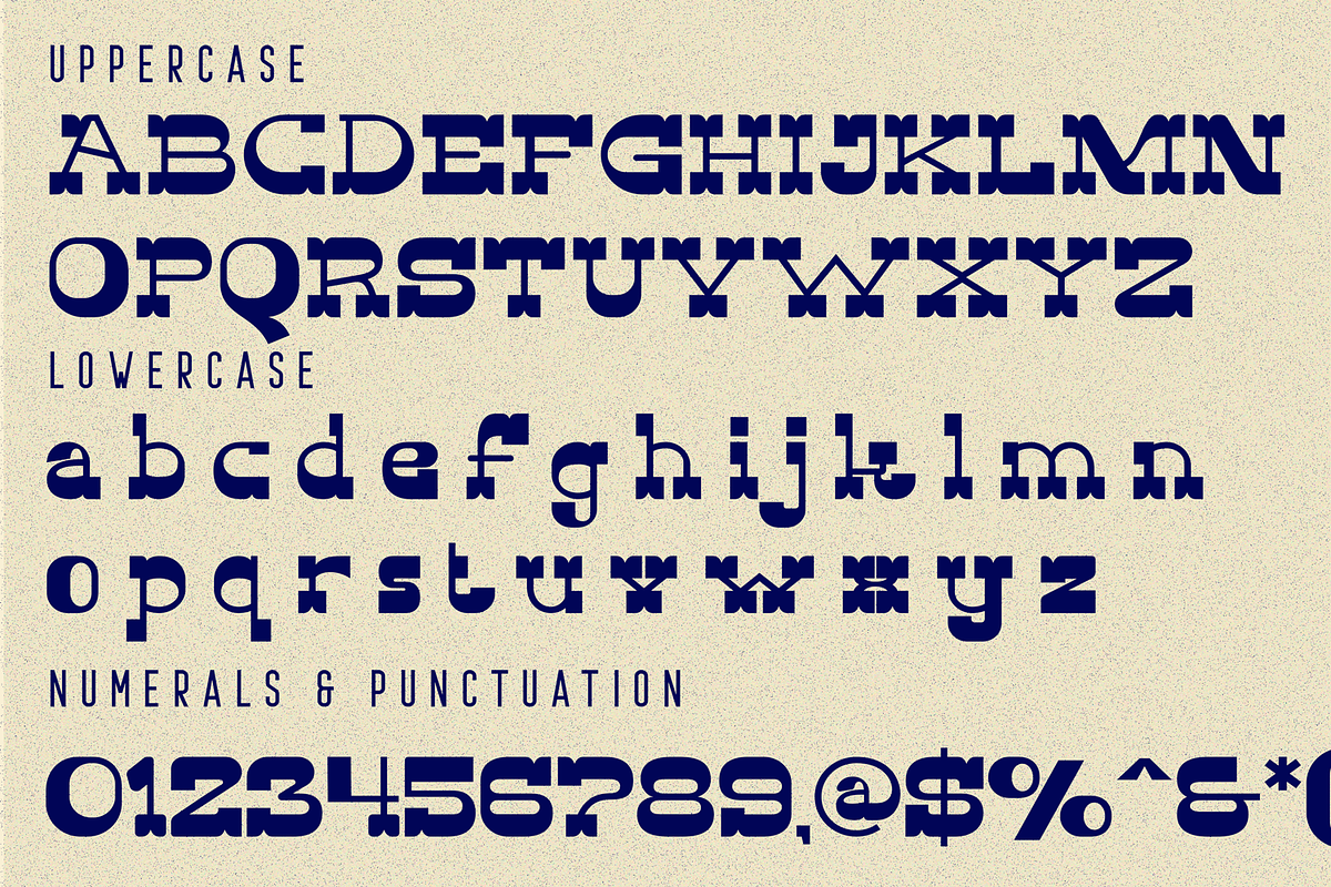Different Constants - Retro Font, a Serif Font by 177Studio (Photo 7 of 8)