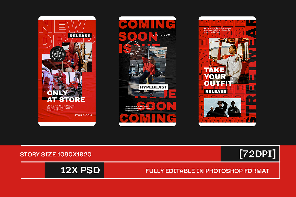 Crost Urban Instagram Template, a Social Media Template by Creatchees.std (Photo 5 of 5)
