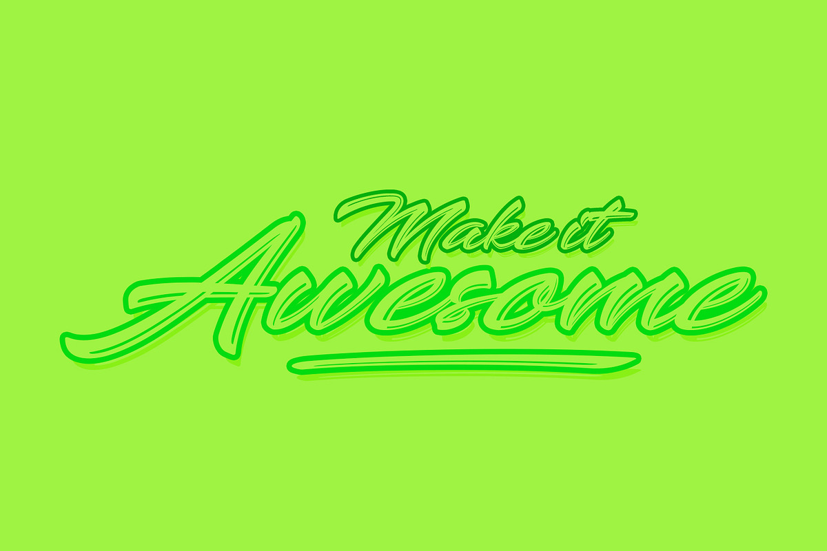 Keshya - Beautiful Script, a Script Font by madeDeduk (Photo 4 of 6)