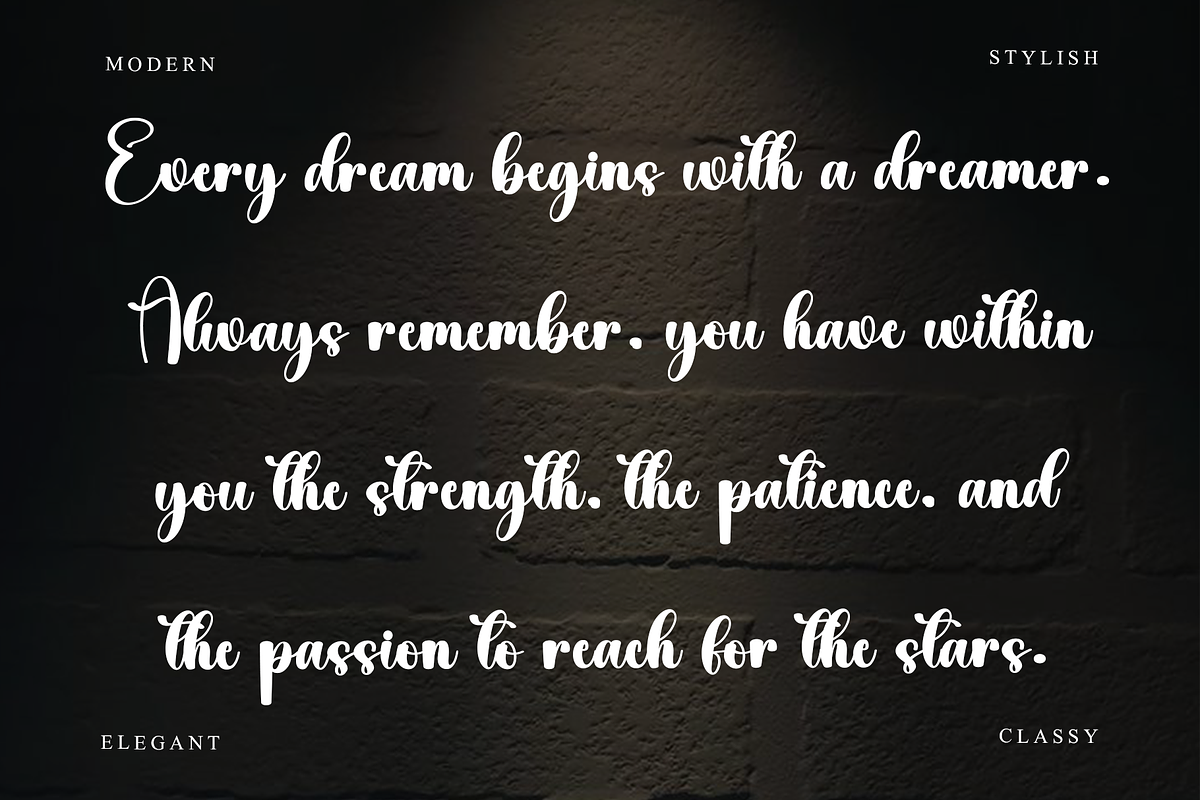 Thick Rainbow, a Handwritten Font by InermediaSTUDIO (Photo 6 of 8)