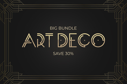 Art Deco Big Bundle • Save 30%