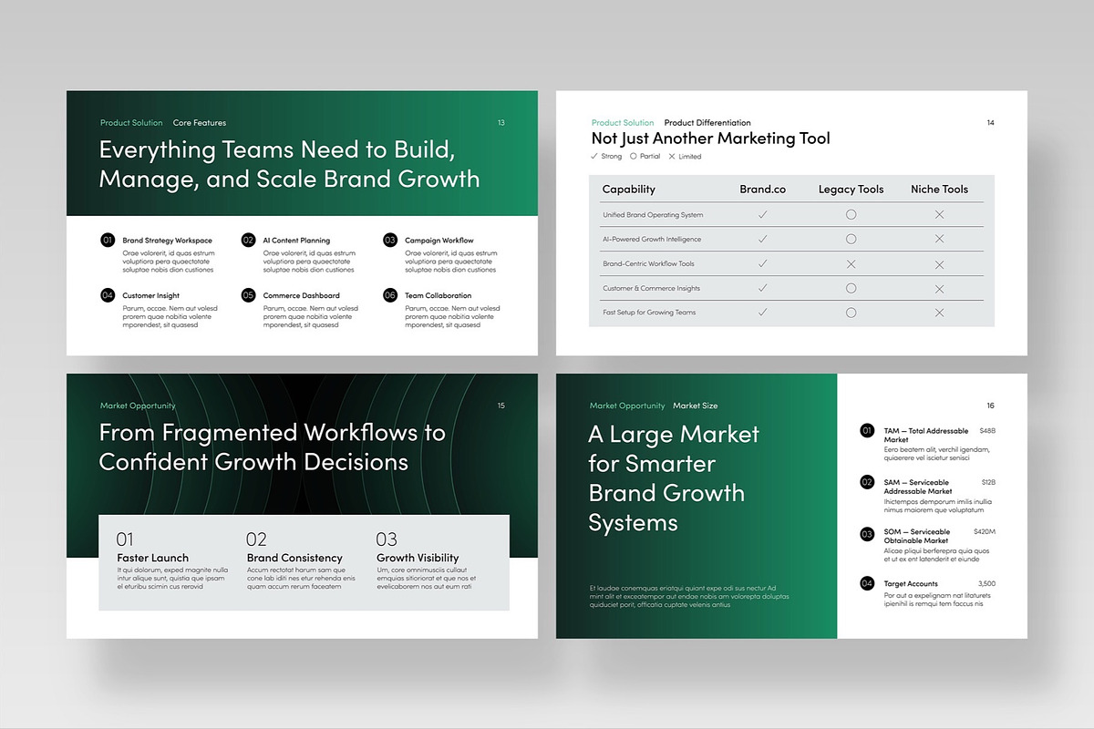 Business Startup Pitch Deck, a Presentation Template by BrandPacks (Photo 5 of 7)