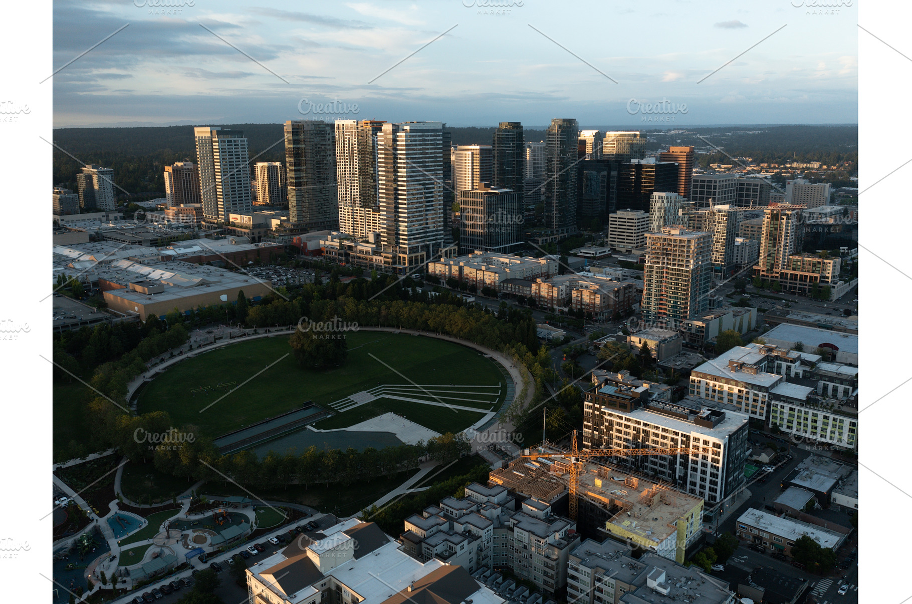 The Modern Tech Town of Bellevue, a Business Photo by Always Wanderlust
