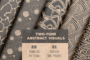 Two-Tone Abstract Visuals, a Pattern Graphic by Zim Varezhkin (Thumbnail 1 of 12)