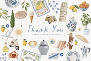 Mediterranean Collection, a Graphic by Paper Flowers Studio (Thumbnail 12 of 12)
