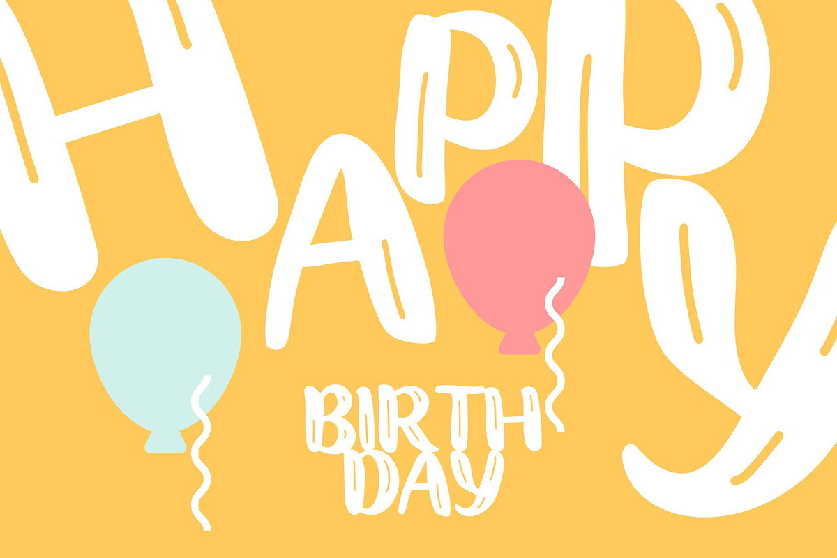 Bold burst bubble font, a Sans Serif Font by Mehul Munjani (Photo 2 of 9)