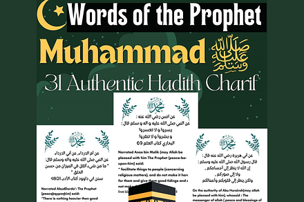 Words of the Prophet Muhammad (PBUH)