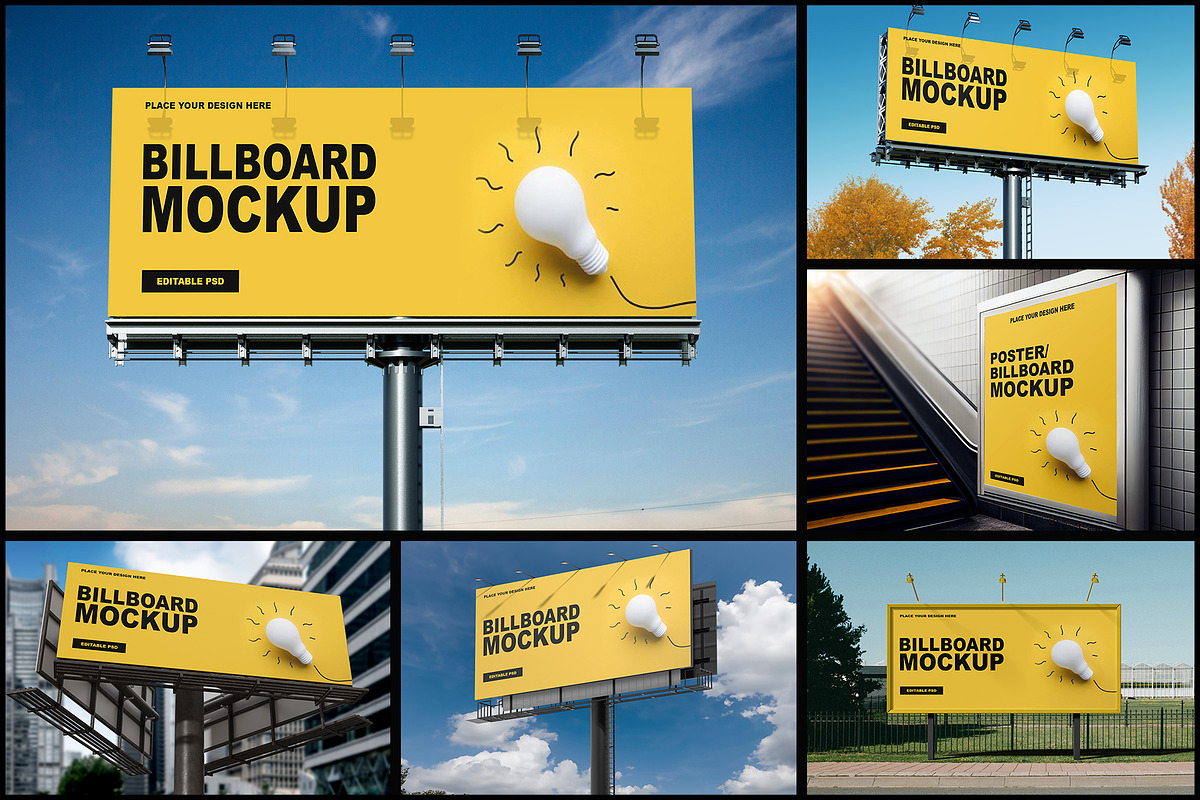 Billboard Mockup, a Product Mockup by mockupbuys (Photo 1 of 15)