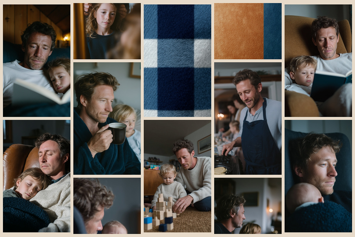 Father’s Day Cozy Family Lifestyle, a Person Photo by AI Petr Creative Agency (Photo 5 of 8)