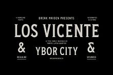 Vicente Font Family