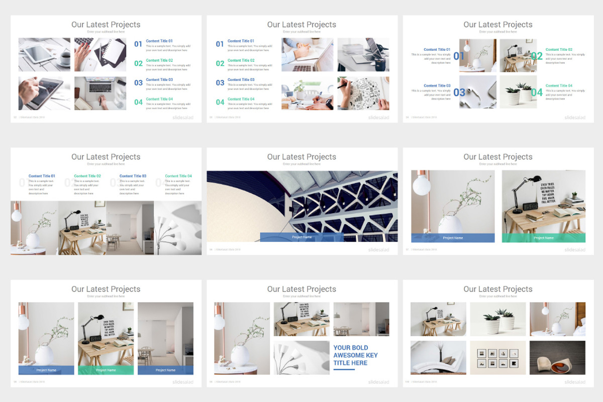 Pro Minimalist PowerPoint Template, a Presentation Template by SlideSalad
