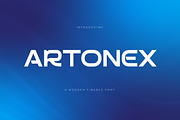 Artonex - Fintech Font, a Sans Serif Font by twinstd (Thumbnail 1 of 10)