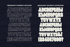 Midnight Wowboy Font