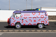 Volkswagen Camper Mockup, an Advertising Mockup by Mocklux (Thumbnail 2 of 4)
