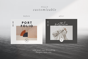 Artist Portfolio Template Canva