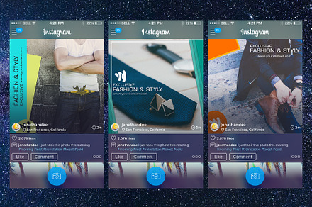Fashion Instagram 10 Ads Banners