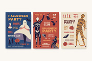 Halloween posters, cards, seamless, a Decorative Illustration by Good Studio (Thumbnail 2 of 15)