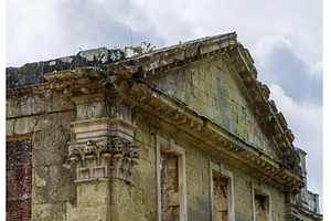 Damaged roof of Appuldurcombe Hall, an Architecture Photo by Backyard Stock