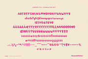 Sabiné - A Fun & Funky Display Font, a Sans Serif Font by Komet & Flicker (Thumbnail 12 of 12)