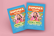 Summer Karaoke Flyer, a Flyer Template by megarez (Thumbnail 1 of 3)
