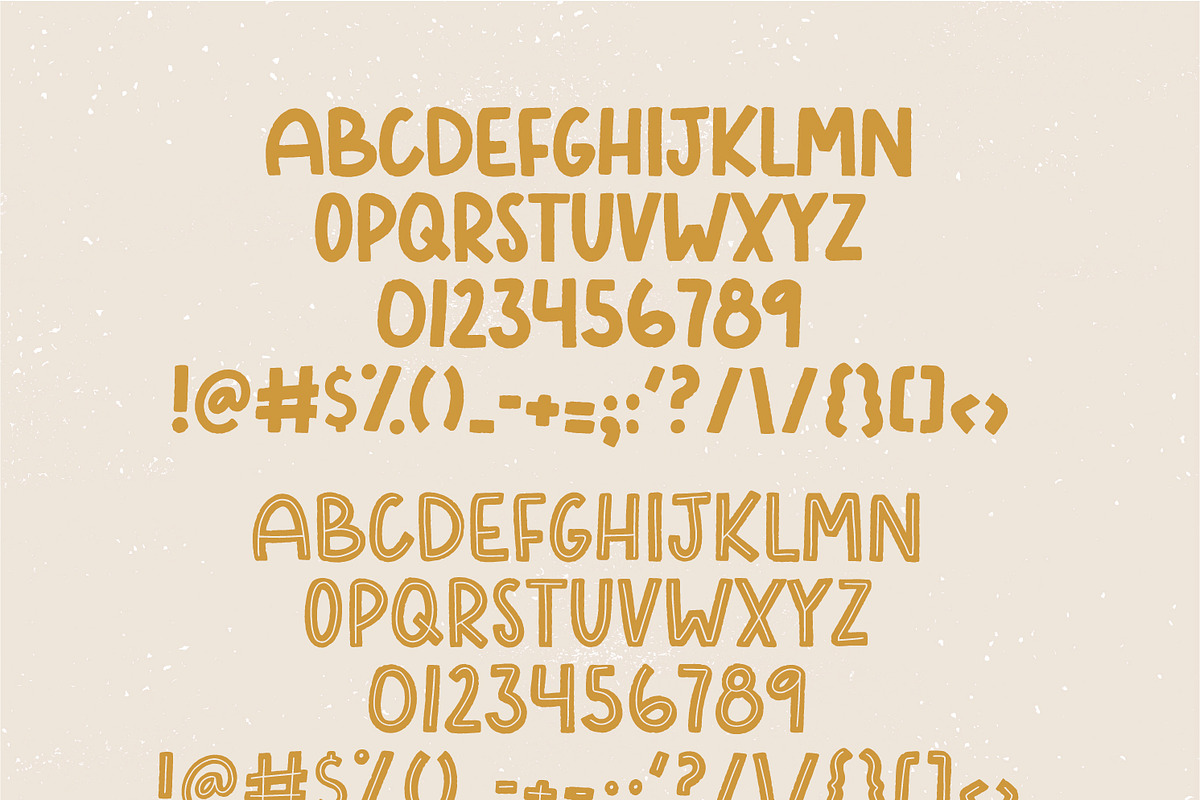 Iced Coffee Hand-lettered Font Duo, a Font by Forth and Wild (Photo 2 of 8)