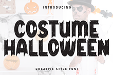 Costume Halloween | Script Font
