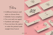 Beige and Pink Business Cards, a Branding & Logo Template by Epiphanic Addie (Thumbnail 2 of 4)