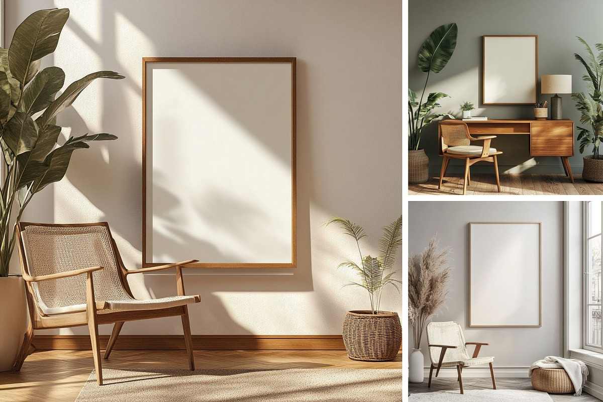 50 Canva Frame Mockups Luxury 4K, a Household Mockup by ARTOZEN DIGITAL (Photo 12 of 15)