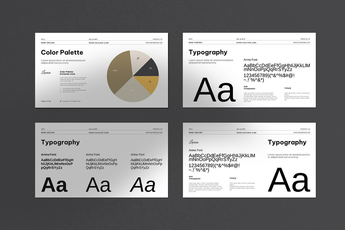 Brand Guidelines Presentation, a Presentation Template by Dream-Lab (Photo 6 of 10)
