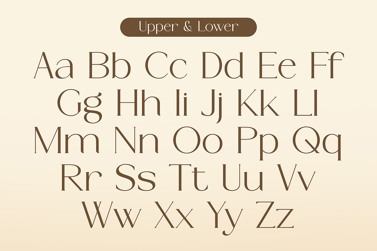 Bromle - New Modern Serif Font, a Serif Font by Muflieart (Photo 3 of 12)