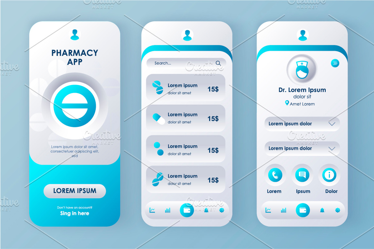 Unique Mobile App UI Kit, an App Template by alexdndz (Photo 35 of 36)