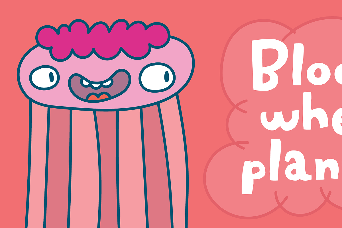 Lick Your Heart, a Font by pizzadudedotdk (Photo 7 of 10)