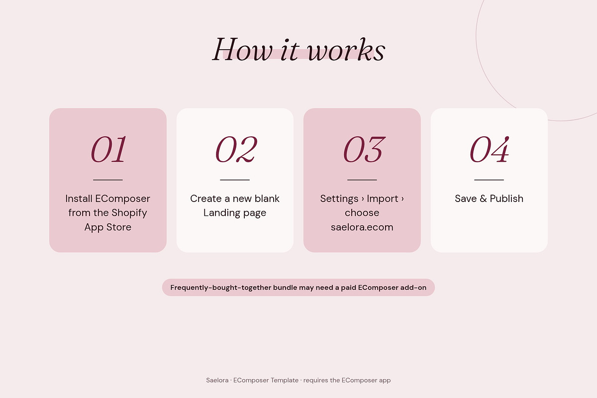 Saelora - Shopify EComposer Template, a Shopify Template by Boost Convert (Photo 6 of 11)