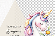 Unicorn easter egg clipart, a Seasonal Illustration by Invite to Clipart (Thumbnail 7 of 7)