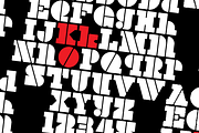BlkOut, a Sans Serif Font by Wordshape (Thumbnail 5 of 6)