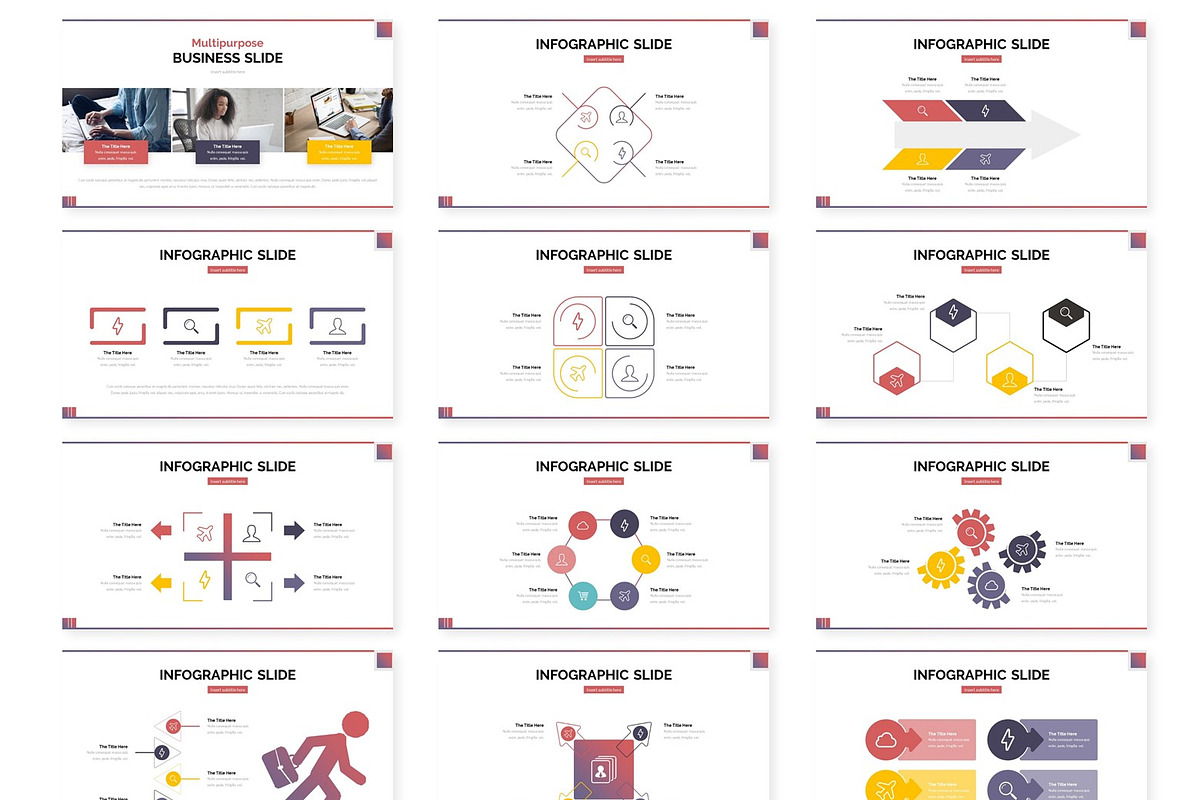 Egazo - Keynote Template, a Presentation Template by AQR Studio ...