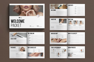 Welcome Packet Template Landscape